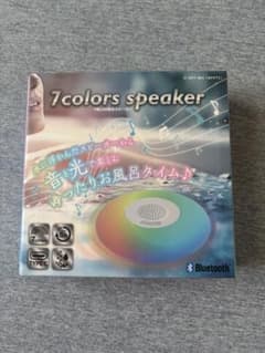 7colors speaker D-SP1-WH 防水ワイヤレススピーカーのサムネイル