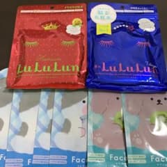 フェイスマスク4種類セット(ルルルン等)のサムネイル
