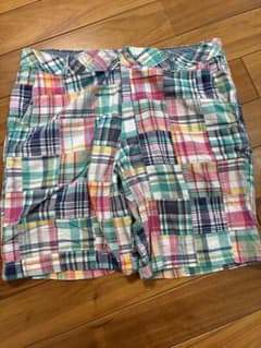 IZOD パッチワーク チェック柄 ショートパンツのサムネイル