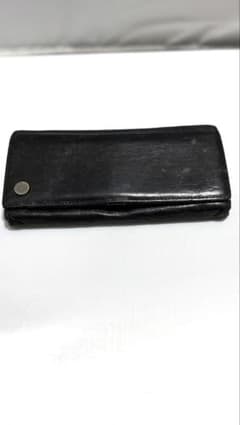 TAKEO KIKUCHI タケオキクチ 長財布 レザー ブラック メンズのサムネイル