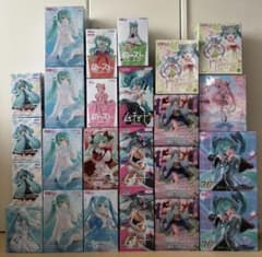 【初音ミク】プライズフィギュア 24点まとめ売り【美少女】