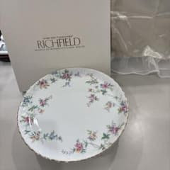 橘吉 RICHFIELD プレート 皿 花柄 金彩のサムネイル