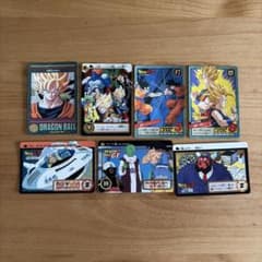 ドラゴンボール カードダス 7枚セット - メルカリ