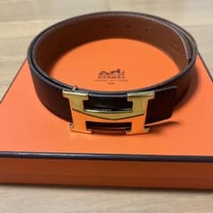 早い者勝ち‼️HERMES Hバックル ベルト リバーシブルのサムネイル