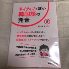 あおい様専用☆ネイティブっぽい韓国語の発音のサムネイル