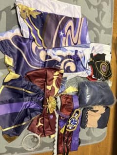 雷電将軍コスプレ衣装（ウィッグ付き）のサムネイル