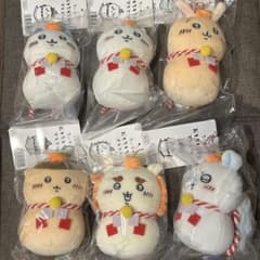 [신품 미개봉] 치이카와 오모치 떡 떡 마스코트 6 점 세트 완성