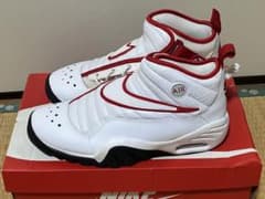 nike air shake ndestrukt 29.0 US11.0 白赤のサムネイル