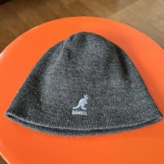KANGOL ニット帽 ビーニー　ダークグレーのサムネイル