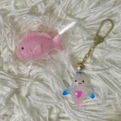 魚津水族館 真珠コーナー フロッキー マスコット キーホルダー