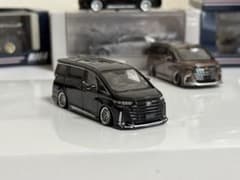 希少！ホビージャパン1/64 40ヴェルファイア モデリスタ 深リム車高短