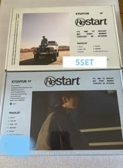 KYUHYUN キュヒョン EP「Restart」2ver. 5セット - メルカリ