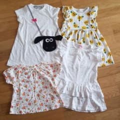 お値下げ致します!!!女の子用ワンピース95cm～100cmセットのサムネイル