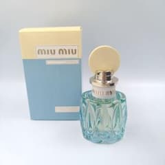 新品・箱付】miumiuミュウミュウ ロー ブルー オードパルファム 50ml