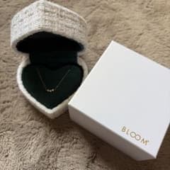 証明書付き】BLOOM k18 ピンクゴールド ダイヤモンドネックレス - メルカリ