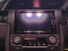 シビックJC1/FK7/FK8ハッチバック オーディオ周り ブラックカーボン調のサムネイル