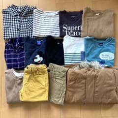 本日最終　キッズ 120 130 おまとめ アウター込み　13点のサムネイル