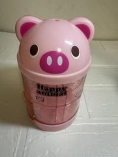 自動仕分け 豚（ブタ）貯金箱 ピンクのサムネイル