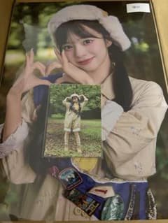 増田彩乃 オン特 オンライン特典会 A3ポスター&生写真