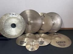 SABIAN AA・Zildjian A Custom セット 7枚 割れなし - メルカリ