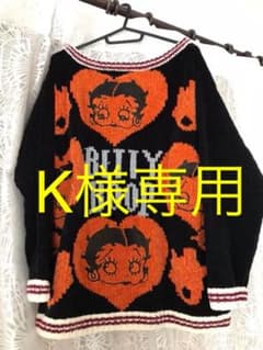 BETTY BOOP ニットセーターのサムネイル