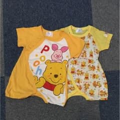 新生児 半袖ロンパース ２枚のサムネイル