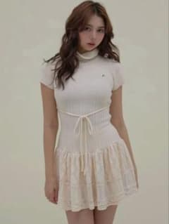 ANDMARY Aletta frill mini dress - メルカリ