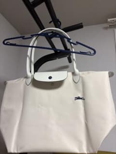 値下げ可能！新品未使用 LONGCHAMP ロンシャン トートバッグ アイボリーのサムネイル