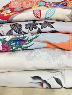 着物5枚セット売り　リメイク素材