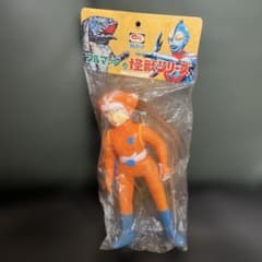 当時物　ブルマァク 製 トリプルファイター SAT隊員 ソフビ フィギュア ⚠️未使用 ブルマァク トリプルファイター SAT隊員 ミドルサイズ 当時