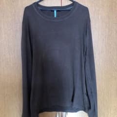 定番無地茶色の長袖Tシャツのサムネイル