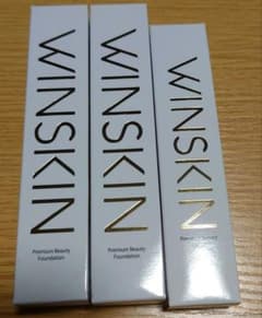 WINSKINプレミアムファンデーション（2本） 薬用ACクリーム（1本