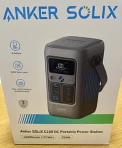 未開封】Anker SOLIX C200 ポータブル電源 - メルカリ