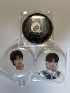 BTS JIN RUNSEOKJIN JAPAN カプセルトイ 缶バッジ　3個のサムネイル