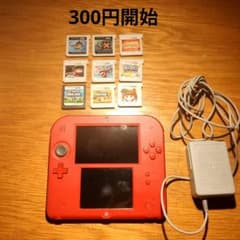d*2様 Nintendo 2DS 本体＋ゲームソフト9本セットのサムネイル