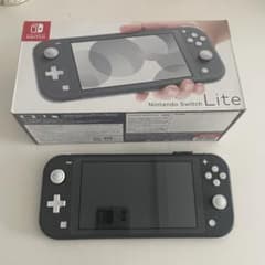 NINTENDO SWITCH LITE グレー　スイッチライト本体のサムネイル