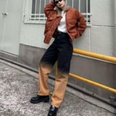 Searoomlynn グラデーションストレートデニムのサムネイル