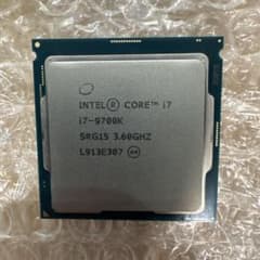 CPU i7 9700k 単体　動作確認済のサムネイル