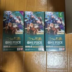ONE PIECE THE BEST 6box 二つの伝説3box テープ付き ONE PIECEカードゲーム 二つの伝説 OP-08 3ボックス - メルカリ