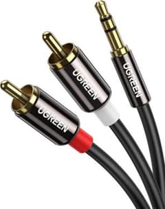 UGREEN RCA 3.5mm 変換　オーディオケーブル　2mのサムネイル