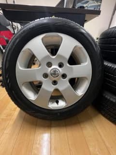 日産セレナ純正16x6J+45ホイール、195/60R16タイヤ2023年モデル - メルカリ