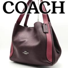現行品 美品 COACH コーチ ハドリー ホーボー カラーブロック 76088 