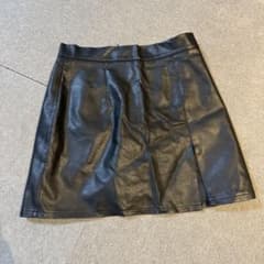 レザー台形スカートのサムネイル