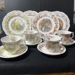 美品【8点セット】 ロイヤルドルトン ブランベリー ヘッジ カップ