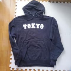 nitraid　nirtich TOKYO プリント 黒 パーカー Mのサムネイル