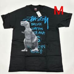 Ｍ Stussy T-Rex Tシャツ 新品 黒 恐竜 Tレックス フォト M Stussy T-Rex Tシャツ 新品 黒 恐竜 Tレックス フォト - メルカリ