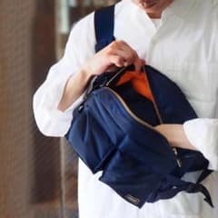 PORTER＿TANKER WAIST＿ポータータンカーアイアンブルーウエスト