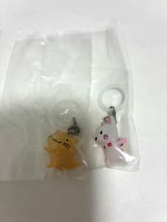 おじゃる丸　めじるしアクセサリー　公ちゃん　ニコリン坊　ガチャのサムネイル