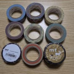 mt マスキングテープ 9個セット まとめ売りのサムネイル