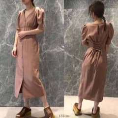 本日限定価格！snidel リネンライクパターンワンピースのサムネイル